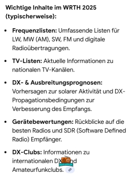 WRTH - WORLD RADIO TV HANDBOOK - 2025