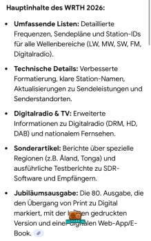 WRTH - WORLD RADIO TV HANDBOOK - 2026